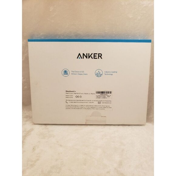 Anker GlassGuard For IPad 9.7" IPad Pro 9.7" IPad Air 2 Screen Protector - Picture 2 of 3
